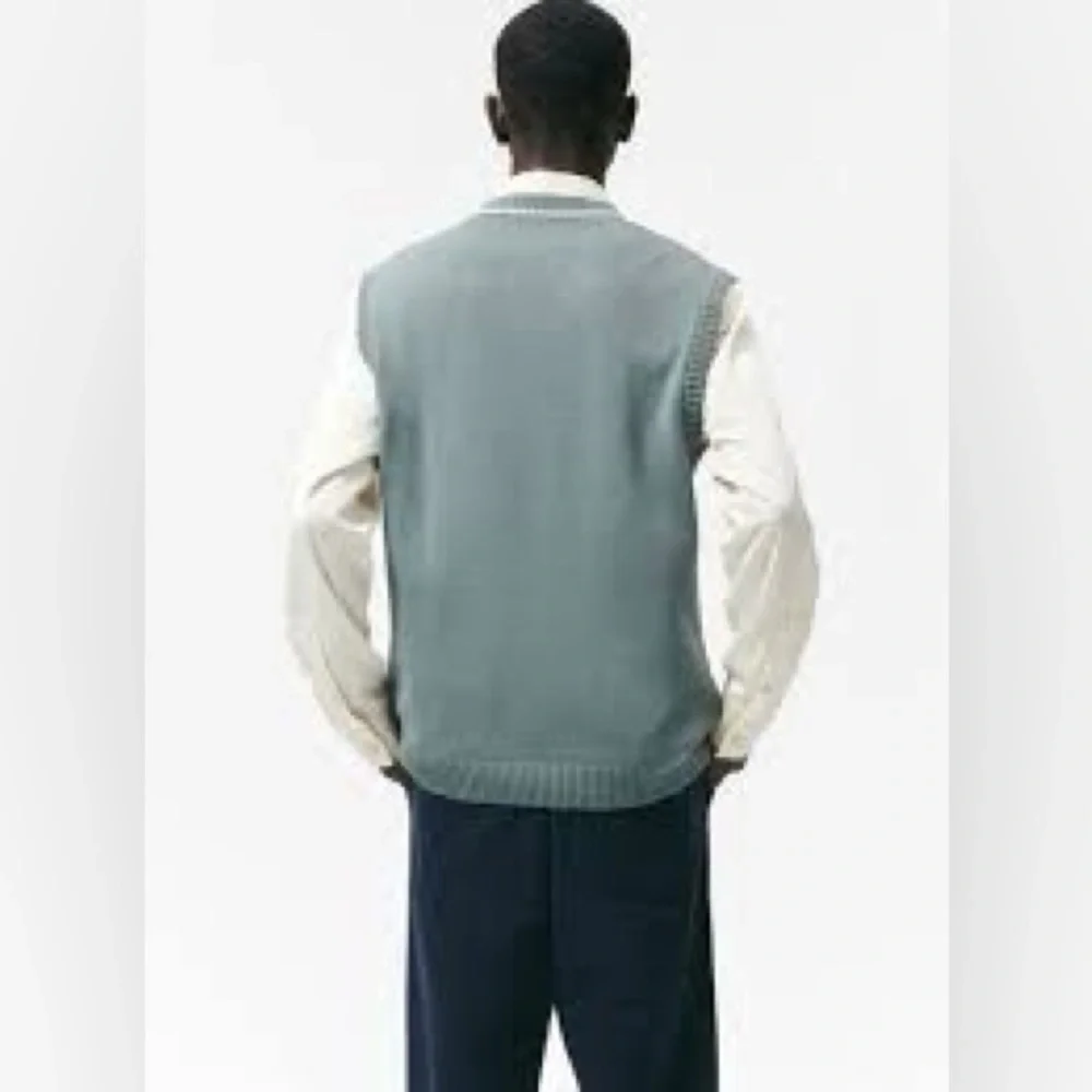 ZARA Cable Knit Sweater Vest
